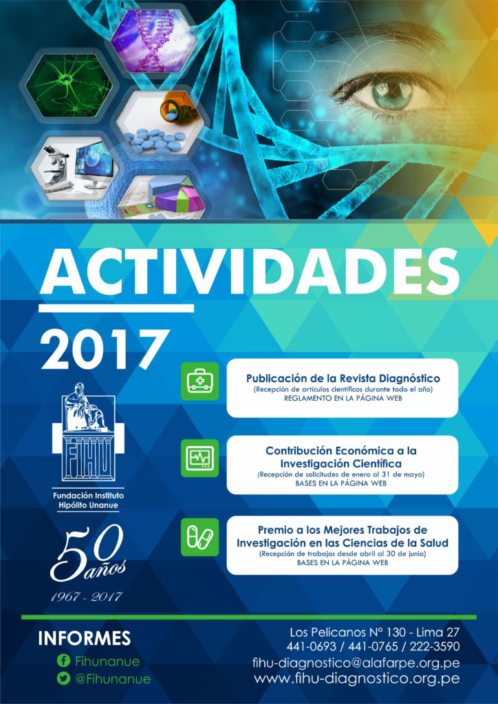 Afiche Actividades Impreso 2017